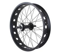 Snow Bike Wheelset 20/24/26”X 4.0" Fat Tire Bike Wheel Set 36H Front Rear Disc Brake Hubs 14G Spokes Aluminum Alloy Beach Bike Rims 135mm/195mm for 6-10s E-Bike