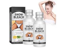 Snow Bleach Cream 2PCS - Skin Bleaching Cream - Whitening Creams with Centella & Niacinamide - Underarm Whitening Products Effective for Armpit, Knees, Elbows & Knuckles - Skin Lightening Creams
