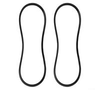 Snow Blower Drive Belt,2 Pack Auger Belt Replacement for Snow Blower, Compatible with 07200802 28 Inch Models, Cold Weather Flexible Rubber No Extra Tools Needed for Quick Repair(07200802)