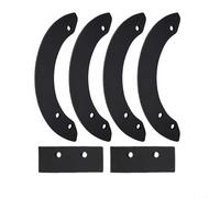 Snow Blower Rubber Paddle Replacement for Honda HS520 HS720, Compatible with Rotary 5536 & For Oregon 73-048, Replaces OEM 06720-V10-030 6672448 6813166, Pack of 6