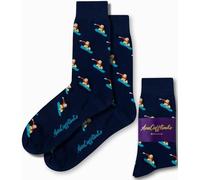 Snow Boarder Socks For Him | Snowboard Fun Socks Gift for Her | Snowing Happy Gift Socks Quirky Novelty Present for Dad | Socks for Mum (Snowboarder)