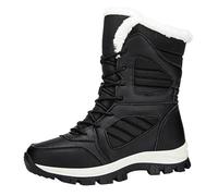 Snow Boots for Women Winter Warm Fur Lined Stylish Ladies' Lightweight Outdoor Activities Ankle Booties Shoes Ladies Barbour Wellies