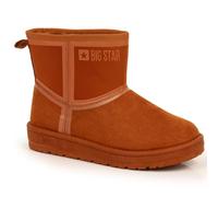 Snow boots on the Big Star W INT1751A camel platform