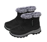 Snow Boots Women Ankle Wide Wide Feet Knee High Lightweight Shoes | Walking Boots Womens, Western Vintage, for Work Hen do Festival Outdoors Garden Walking Fishing Hiking Horse Riding