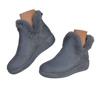 Snow Boots Women Extra Wide Calf Wide Feet Ankle Lightweight Shoes | Walking Boots Womens, Western Vintage, for Work Hen do Festival Outdoors Garden Walking Fishing Hiking Horse Riding