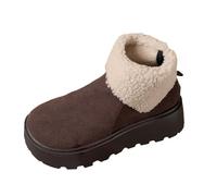 Snow Boots Women,Women's Winter Boots Slip Thick Sole Lined Ankle Boots For Outdoor Casual Comfortable Warm - Everyday Snowy Weather Ready Footwear for Women (Coffee, 4.5)