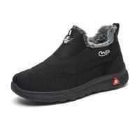 Snow Boots Womens Waterproof Red Boots Thermal Fleece-Flat Ankle Boots Women Wearable Comfy Short Wellies Women Ankle Boots For Women Uk Wide Fit Winter Boots For Women Uk Walking Boots Womens Size 9