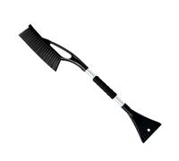 Snow Brush Car, Automotive Window Snow Removal Scraper, 27.95 Inches Aluminum Alloy Shovel, Winter Vehicle Cleaning Tool for Truck Rv Suv Windshield Maintenance, Black Blue Orange