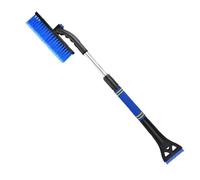 Snow Brush for Car, Extendable Cleaning Tools with Rotating Head, Car Snow Brush and Ice Scraper, for SUV, Truck, Saloon and in Winter for Defrosting and Cleaning the