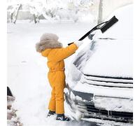 Snow Brush for Car - Windscreen and Ice Brush for Car Front Windscreen - Shovel for Vehicle Scooter SUV Door Winter Weather
