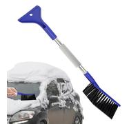 Snow Brush & Ice Scraper - Defrost 2 in 1 | This Snow Brush Effectively Handles Ice Scraping And Snow Shoveling Tasks, Quickly Restoring Visibility For