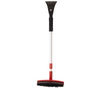 Snow Brush & Ice Scraper With Telescopic Handle - Versatile Winter Accessory For Cars, Windows, Doors & Roofs - 91-119Cm