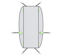 Snow Car Cover Automobile Window Heat Insulation Sun Shade