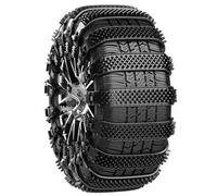Snow Chain Set - 2Pcs Urethane Tyre Chains for Winter Anti-Slip