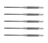 Snow Chains | 5 Piece Tyre Traction | Anti-Skid Thickening Tire Chains - for Winter Driving Suv Truck Pickup Van Sedans 165-275mm