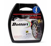 Snow Chains 9 Mm 195/70-14 Group 80 Approved By Law Brand Bottari