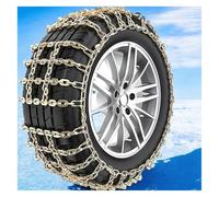 Snow chains，adjustable tire snow chains emergency universal，SUV Trucks | Portable Reusable Universal Emergency Tire Traction Chain for Passenger Car, Pickup Trucks and SUV - Set of 2