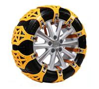Snow Chains for M itsubishi Outlander PHEV 2013-2024 | Winter Snow Ice Muddy Road Emergency Wear-Resistant Anti-Slip Quick Installation All-Season Universal 10-Piece Set