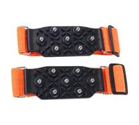 Snow Chains for Shoes, 7 Studs, Traction, Non-Slip Grip for Shoes | Boots Ice Spikes for Men and Women: Jogging, Hiking, Climbing, Winter Mountaineering, Fishing, Outdoor Roofing