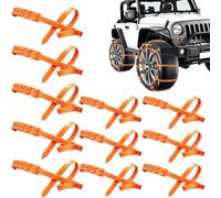 Snow Chains for SUV | Zip Ties for Tires In Snow | Anti, Precision Engineered for Secure Fit, Corrosion Resistant Durable Finish, Lightweight Ergonomic Design, for Home DIY Maintenance, Professiona...