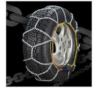 Snow Chains Quick Easy Installation,Tire Traction Chain For Car Trucks SUV, Adjustable Universal Emergency Thickening Tire Chains, Emergency Traction -Set of 2(175/55 R16)