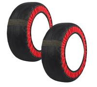 Snow Chains, Snow Socks for Car Tyres, Automotive Snow Socks | Traction Chains for Tires | Grip Alternative for Snow Chains | Ideal for Suvs, Trucks, and Winter Weather Driving Solutions