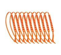 Snow Chains - Ten Piece Winter Security Cable Set, Heavy Duty Snow Tire Chains | Vehicle Traction Equipment for SUV Car Cold Weather Rural Roads Parking Lots Travel Camping Mountain Driving Vehicle Re