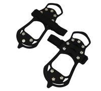 Snow Claws - 1 Pair 10 Teeth Non-Slip Lightweight Crampons - Winter Snow Crampons with Traction Grip | Men And Women, Walking, Running, Shopping, Work & Outdoor