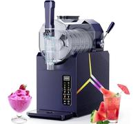 Snow Cone And Slushie Machine, 2.5L Frozen Drink Maker With Digital Touch Screen, Automatic Cleaning Function, For Smoothies, Milkshakes, Cocktails And Frappes