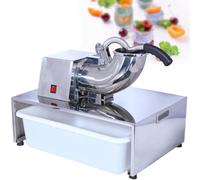 Snow Cone Machine - Commercial Ice Crusher Shaver, Electric Crushed Shaved Snowcone Maker, 200kg/H 1400rpm All-Copper Motor, Stainless Steel Full Body