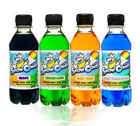Snow Cones Syrup | Slush Syrup - 4 x 250ml Bottles - The Unicorn Pack - Compatible with All Slush Puppie|Slush|Slushie Machines - Includes FREE Snowy the Bear sticker pack