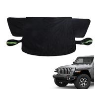 Snow Cover for Car Windscreens, Front Windscreen Frost Protection Accessories, Sun Protection Cover for the Windscreen, For Saloons, SUVs, Motorhomes, Minivans in Winter and Summer