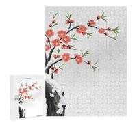 Snow-Covered Plum Blossoms Puzzle for Adults, 500 PCS, Illustrated Jigsaw Edition, Classic Jigsaw Entertainment for The Home, at Home