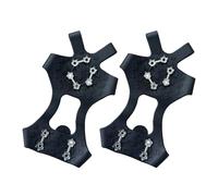 Snow Crampons, 10 Tips with Non-Slip and Traction | Grip on Ice | For Winter Commuting, Hiking, Walking, Climbing, Mountaineering in the Morning