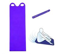 Snow Crazy Carpet, Flying Baby Sled Lightweight Roll Up Snow Sled Can Roll Up, Snows Sledge Carpet for Children Adult Winter Outdoor Sports (Purple)