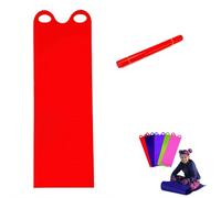 Snow Crazy Carpet,Winter Flying Carpet,Flexible Lightweight Roll Up Snow Sled Portable Rolling S-now Slider,Ski Board with Handles,S-now Sledge C-arpet for Winter Outdoor Sports,Easy to Carry