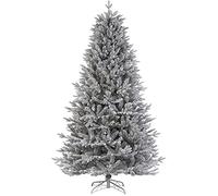 Snow Flocked Grey Fir Christmas Tree