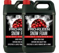 Snow Foam Car Shampoo - Non-Caustic & pH Neutral - Cherry - 2 x 5L ProKleen White One Size