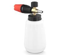 Snow Foam Gun, Adjustable Foam Sprayer with Quick Release Soap Dispenser, 1000ml Foam Pump Bottle, Heavy Duty Foam Cannon for Car Wash & Courtyard Cleaning, Pressure Washer Compatible