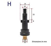 Snow Foam Lance Adapters Foam Nozzle Fittings for Lavor Elitech Sterwins Vax Hammerflex Karcher AR Bosche Nilfisk Black Decker Green