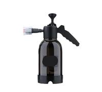 Snow Foam Pump Sprayer 2L Car Hand Pump Foam Sprayer, Dual-use Pneumatic Cannon Snow Wash Spray Bottle For Car Wash & Gardening(Black)