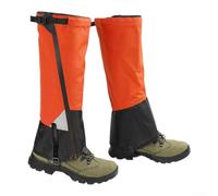 Snow Gaiters 600D Fabric Windproof Outdoor Leg Protection | 600D Oxford shell, waterproof snow mud shield, windproof design, for durable metal buckles, hiking skiing