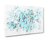 Snow Geese In Flight Watercolour Canvas Print | Gallery Wrapped 30mm Frame Wall Art | 20x14 inches | Ready to Hang | Modern Landscape Picture | Living Room Bedroom Lounge Office