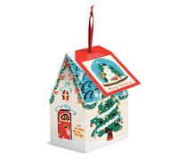 Galison 9780735370166 Snow Globe 130 Piece Puzzle Ornament