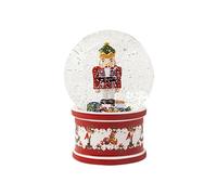 Villeroy & Boch - Christmas Toys, Snow globe large, Nutcracker, 13 x 13 x17cm, Porcelain/Glass, multi-coloured,14-8327-6694