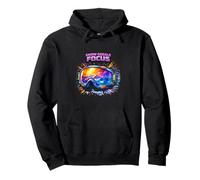 Snow Goggles Mountain Vision Design Pullover Hoodie