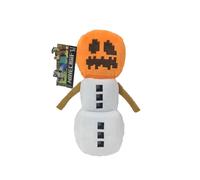 (Snow Golem) 20cm/7.8in Minecraft Plush Toys Snow Golem Wolf Chickens Stuffed Animal Kid Gift
