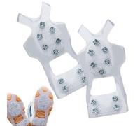 Snow Grippers on Ice - Reliable Winter Ice Tongs for Boots and Shoes | Snow Cleats Crampons for Hiking, Walking, Camping, Ice Fishing or Jogging, Equipat