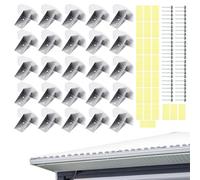 Snow Guards for Metal Roofs - Stainless Steel Ice Buildup Stops | Heavy-Duty Roof Snow Guards for Shingle Gutter Winter Commercial Residential Apartment Home