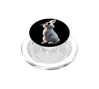 Snow Hare Arctic Hare White Hares Bunny Rabbit Albino Hare PopSockets PopGrip for MagSafe